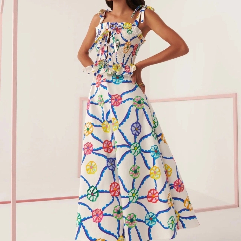 CeliaB Colorful Floral Maxi Dress - Picture 2 of 6